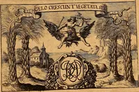 Picture 2 of 12 from D. Johannis Tackii ... Triplex phasis sophicus solis orbe expeditus humanaeque fragilitati & spei resurrectionis rerum consecratus (1673), leaf 6