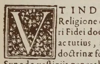 An illustration from Doctrina Christiana, y catecismo para instruccion de los Indios, y de las de mas personas ... : con vn confessionario, y otras cosas necessarias ... (1584)
