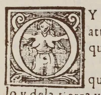An illustration from Doctrina Christiana, y catecismo para instruccion de los Indios, y de las de mas personas ... : con vn confessionario, y otras cosas necessarias ... (1584)