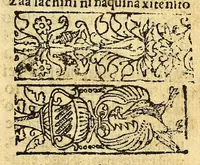 An illustration from Doctrina Christiana en lengua Castellana y Çapoteca: (1567)