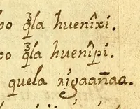 An illustration from Doctrina Christiana en lengua Castellana y Çapoteca: (1567)
