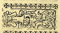 An illustration from Doctrina Christiana en lengua Castellana y Çapoteca: (1567)