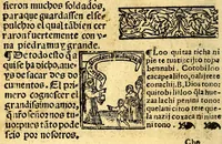 An illustration from Doctrina Christiana en lengua Castellana y Çapoteca: (1567)