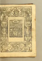 An illustration from Doctrina christiana en la lengua guasteca co[n] la lengua castellana, : la guasteca correspondiente acada palabra: de guasteco: segun q[ue] se pudo tolerar en la frasis: de la lengua guasteca: (1571)