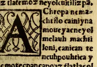 An illustration from Doctrina christiana muy cumplida, : donde se contiene la exposicion de todo lo necessario para doctrinar alos Yndios, y administralles los Sanctos Sacramentos. (1575)
