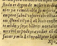 An illustration from Doctrina christiana muy cumplida, : donde se contiene la exposicion de todo lo necessario para doctrinar alos Yndios, y administralles los Sanctos Sacramentos. (1575)