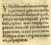 An illustration from Doctrina christiana muy cumplida, : donde se contiene la exposicion de todo lo necessario para doctrinar alos Yndios, y administralles los Sanctos Sacramentos. (1575)