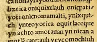 An illustration from Doctrina christiana muy cumplida, : donde se contiene la exposicion de todo lo necessario para doctrinar alos Yndios, y administralles los Sanctos Sacramentos. (1575)