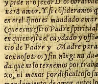 An illustration from Doctrina christiana muy cumplida, : donde se contiene la exposicion de todo lo necessario para doctrinar alos Yndios, y administralles los Sanctos Sacramentos. (1575)