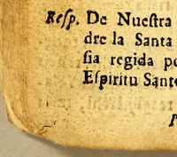 An illustration from [Doctrina christiana, traducida de la lengua castellana, en lengua zapoteca nexitza. Con otras addiciones utiles y necessarias para la educacion catholica y excitacion a la devocion christiana. (1687)