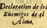 Picture 8 of 12 from [Doctrina christiana, traducida de la lengua castellana, en lengua zapoteca nexitza. Con otras addiciones utiles y necessarias para la educacion catholica y excitacion a la devocion christiana. (1687), leaf 213