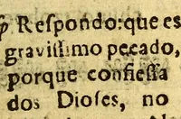 An illustration from [Doctrina christiana, traducida de la lengua castellana, en lengua zapoteca nexitza. Con otras addiciones utiles y necessarias para la educacion catholica y excitacion a la devocion christiana. (1687)