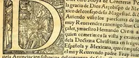An illustration from Doctrina christiana muy cumplida, : donde se contiene la exposicion de todo lo necessario para doctrinar alos Yndios, y administralles los Sanctos Sacramentos. (1575)