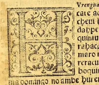 An illustration from Doctrinalis fidei in Michuacane[n]sium Indorum linguam : [a]editus ab admodum Reuerendo Patre Fratre Joanne Metinensi, Bethico, Augustiniani ordinis, [et] Priore conuentus Taca[m]barensis. Tomus secundus. ... Accessit & compendium metheorologicarum impraessionum ab ipso auctore recognitum (1575)