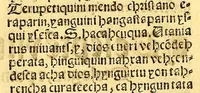 Picture 4 of 6 from Doctrinalis fidei in Michuacane[n]sium Indorum linguam : [a]editus ab admodum Reuerendo Patre Fratre Joanne Metinensi, Bethico, Augustiniani ordinis, [et] Priore conuentus Taca[m]barensis. Tomus secundus. ... Accessit & compendium metheorologicarum impraessionum ab ipso auctore recognitum (1575), leaf 163