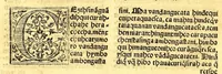 Picture 1 of 6 from Doctrinalis fidei in Michuacane[n]sium Indorum linguam : [a]editus ab admodum Reuerendo Patre Fratre Joanne Metinensi, Bethico, Augustiniani ordinis, [et] Priore conuentus Taca[m]barensis. Tomus secundus. ... Accessit & compendium metheorologicarum impraessionum ab ipso auctore recognitum (1575), leaf 96