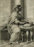 An illustration from Documenti d'amore (1640)
