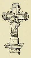 An illustration from Documents sur la sculpture religieuse du pays Joinvillois et de la Hte-Marne : Croix et Dieux de pitié (1903)