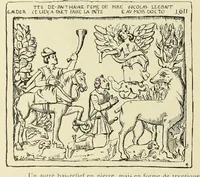 Picture 9 of 38 from Documents sur la sculpture religieuse du pays Joinvillois et de la Hte-Marne : Croix et Dieux de pitié (1903), leaf 46