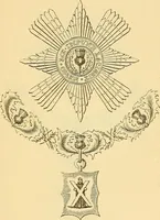 An illustration from Dod's peerage, baronetage and knightage, of Great Britain and Ireland, for ... : including all the titled classes (1866)