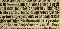 An illustration from D[oktor] Johann-Daniel Majors See-farth nach der neuen Welt, ohne Schiff- und Segel; anno 1670. zu erst, und nu wiederumb der gelehrten Welt vorgestellet (1683)