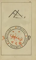 An illustration from Doktor Johannes Faust's Magia naturalis et innaturalis : oder, Dreifacher Höllenzwang, letztes Testament and Siegelkunst, nach einer kostbar ausgestattenten Handschrift in der Herzogl. Bibliothek zu Koburg vollständig und wortgetreu hrsg. in fünf Abtheilungen .. (1849)