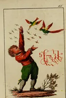 An illustration from Doktor Johannes Faust's Magia naturalis et innaturalis : oder, Dreifacher Höllenzwang, letztes Testament and Siegelkunst, nach einer kostbar ausgestattenten Handschrift in der Herzogl. Bibliothek zu Koburg vollständig und wortgetreu hrsg. in fünf Abtheilungen .. (1849)