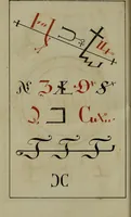 An illustration from Doktor Johannes Faust's Magia naturalis et innaturalis : oder, Dreifacher Höllenzwang, letztes Testament and Siegelkunst, nach einer kostbar ausgestattenten Handschrift in der Herzogl. Bibliothek zu Koburg vollständig und wortgetreu hrsg. in fünf Abtheilungen .. (1849)