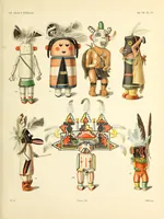 An illustration from Dolls of the Tusayan Indians (1894)