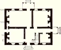 An illustration from Domestic architecture of the American colonies and of the early republic (1922)