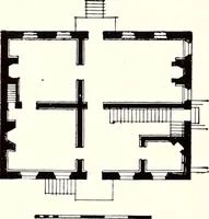 An illustration from Domestic architecture of the American colonies and of the early republic (1922)