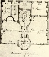 An illustration from Domestic architecture of the American colonies and of the early republic (1922)