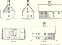 An illustration from Domestic architecture of the American colonies and of the early republic (1922)