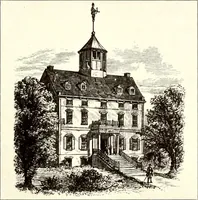 An illustration from Domestic architecture of the American colonies and of the early republic (1922)