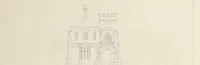 An illustration from Domestic architecture, being a series of designs for mansions, villas, rectory houses, parsonage houses, bailiffs' lodge, gardener's lodge, game-keeper's lodge, park gate lodges, etc. in the Grecian, Italian, and old English styles of architecture. With observations on the appropriate choice of site; the whole designed with strict reference to the practicability of erection, and with due attention to the important consideration of uniting elegance, convenience and domestic comfort with economy ... With accurate estimates appended to each design (1833)