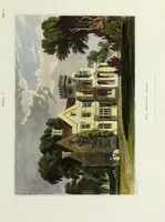 An illustration from Domestic architecture, being a series of designs for mansions, villas, rectory houses, parsonage houses, bailiffs' lodge, gardener's lodge, game-keeper's lodge, park gate lodges, etc. in the Grecian, Italian, and old English styles of architecture. With observations on the appropriate choice of site; the whole designed with strict reference to the practicability of erection, and with due attention to the important consideration of uniting elegance, convenience and domestic comfort with economy ... With accurate estimates appended to each design (1833)
