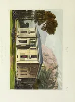 An illustration from Domestic architecture, being a series of designs for mansions, villas, rectory houses, parsonage houses, bailiffs' lodge, gardener's lodge, game-keeper's lodge, park gate lodges, etc. in the Grecian, Italian, and old English styles of architecture. With observations on the appropriate choice of site; the whole designed with strict reference to the practicability of erection, and with due attention to the important consideration of uniting elegance, convenience and domestic comfort with economy ... With accurate estimates appended to each design (1833)