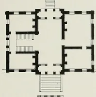 An illustration from Domestic architecture of the American colonies and of the early republic (1922)