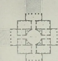 An illustration from Domestic architecture of the American colonies and of the early republic (1922)