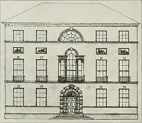 An illustration from Domestic architecture of the American colonies and of the early republic (1922)