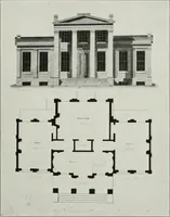 An illustration from Domestic architecture of the American colonies and of the early republic (1922)