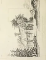 An illustration from Domestic architecture, being a series of designs, for mansions, villas, rectory houses, parsonage houses, bailiff's lodge, gardener's lodge, game-keeper's lodge, park-gate lodges, etc., in the Grecian, Italian, and old English style of architecture : with observations on the appropriate choice of site, the whole designed with strict reference to the practicability of erection, and with due attention to the important consideration of uniting elegance, convenience and domestic comfort with economy, the whole being the result of upwards of thirty years professional experience : with accurate estimates appended to each design (1850)