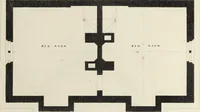 An illustration from Domestic architecture, being a series of designs, for mansions, villas, rectory houses, parsonage houses, bailiff's lodge, gardener's lodge, game-keeper's lodge, park-gate lodges, etc., in the Grecian, Italian, and old English style of architecture : with observations on the appropriate choice of site, the whole designed with strict reference to the practicability of erection, and with due attention to the important consideration of uniting elegance, convenience and domestic comfort with economy, the whole being the result of upwards of thirty years professional experience : with accurate estimates appended to each design (1850)