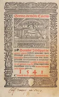 Picture 1 of 2 from Domini Philippi de Monte Calerio, ordinis minorum, sacre theologie professoris, Sermones dominicales (1541), leaf 5