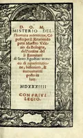 An illustration from D. O. M. Misterio dell'humana redentione (1534)