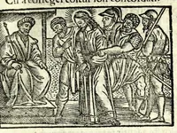 An illustration from D. O. M. Misterio dell'humana redentione (1534)