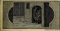 Picture 28 of 84 from Doorlugte voorbeelden der ouden : leerzaame zinnebeelden, nevens 't treurspel van L. Junius Brutus, vaderlyke gestrengheid, en verscheide gedigten (1725), leaf 194