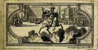 An illustration from Doorlugte voorbeelden der ouden : leerzaame zinnebeelden, nevens 't treurspel van L. Junius Brutus, vaderlyke gestrengheid, en verscheide gedigten (1725)