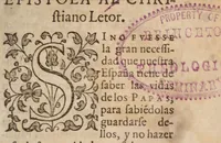 An illustration from Dos tratados : el primero es del Papa y de su autoridad colegido de su vida y dotrina ... el segundo es de la missa (1588)