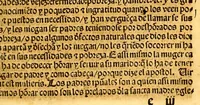 An illustration from Dotrina breue muy p[ro]uechosa delas cosas q[ue] p[er]tenecen ala fe catholica y a n[uest]ra cristiandad en estilo llano p[ar]a comu[n] intelige[n]cia. (1544)